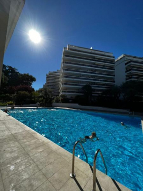 Studio with a 12 m2 terrasse sea view in Antibes Juan les Pins
